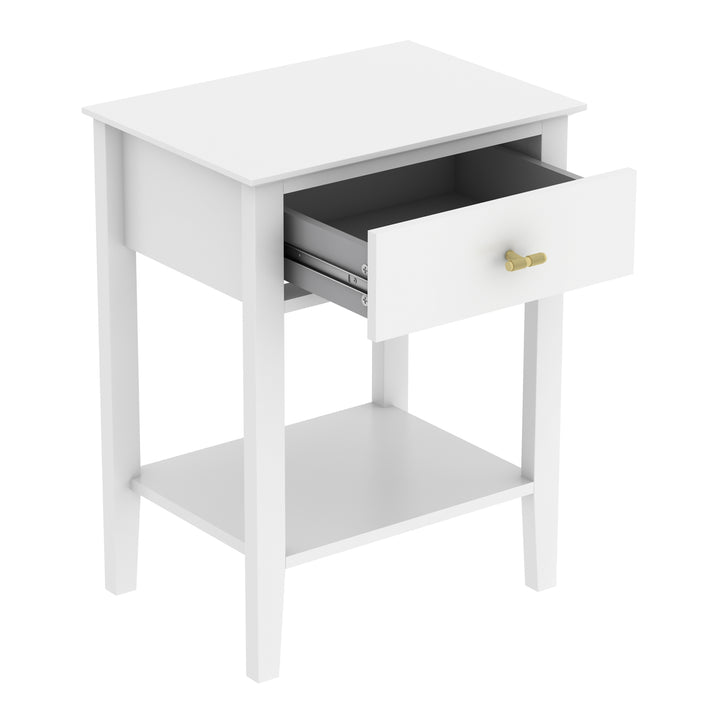 Harper Side Table: Stylish Storage for Beside Your Bed or Sofa