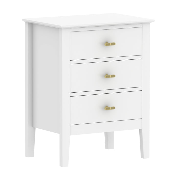 Harper 3 Drawer Side Table: Maximize Storage in Style