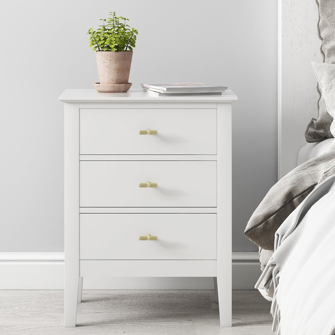 Harper 3 Drawer Side Table: Maximize Storage in Style