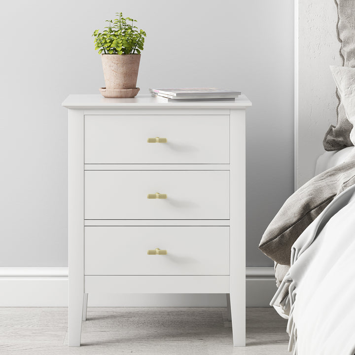 Harper 3 Drawer Side Table: Maximize Storage in Style