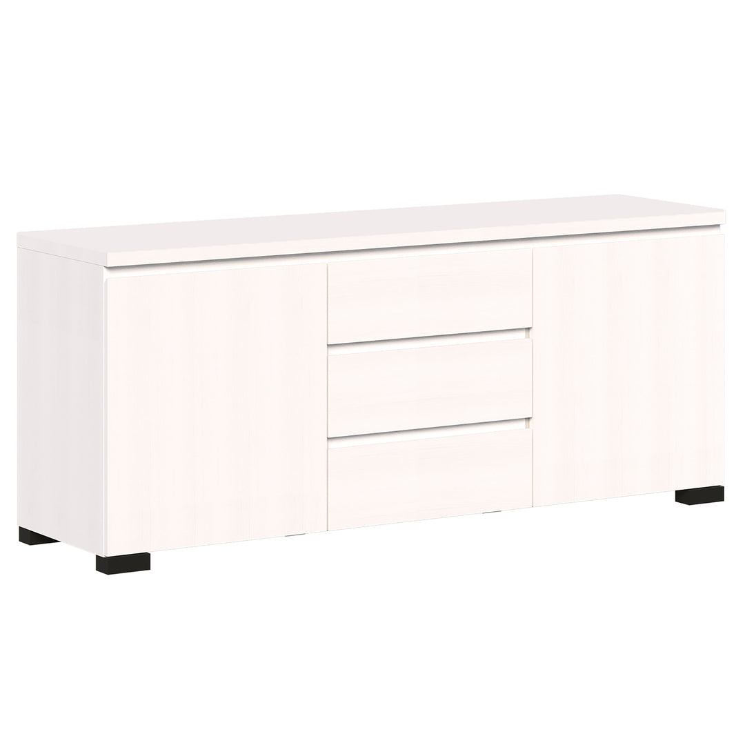 Elara 2 Door 3 Drawer Buffet - White