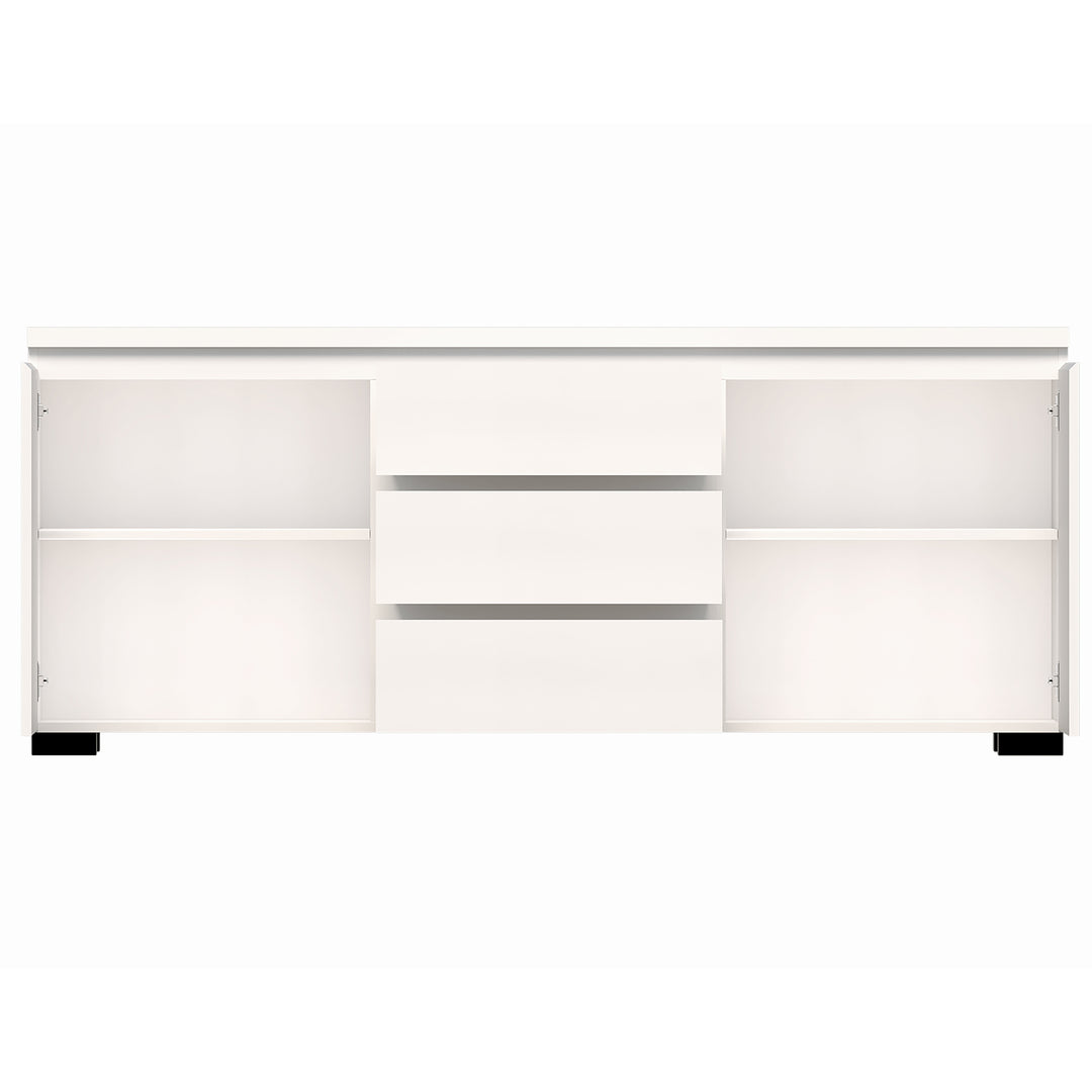 Elara 2 Door 3 Drawer Buffet - White