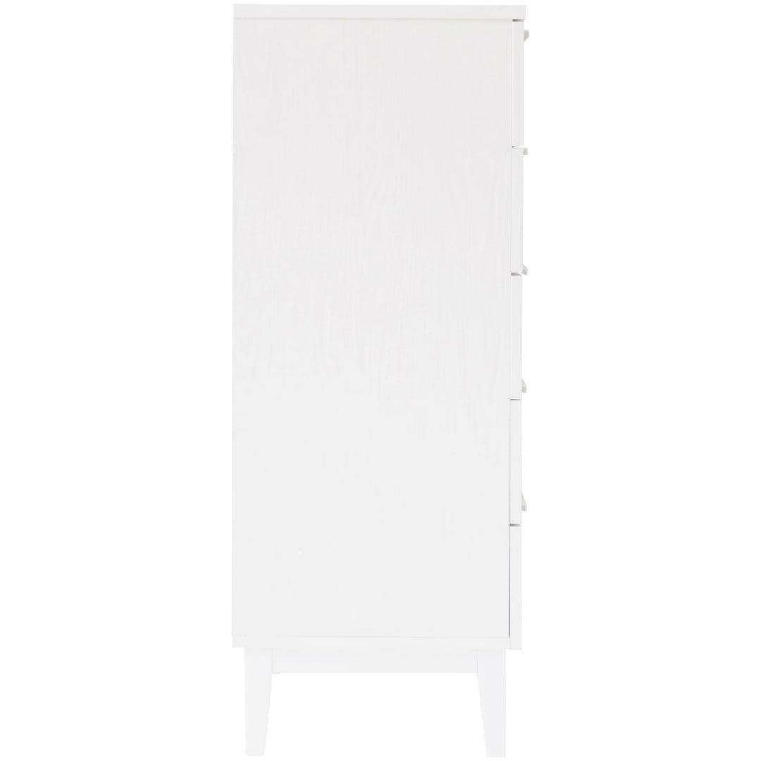 Tenley 5 Drawer Chest - White