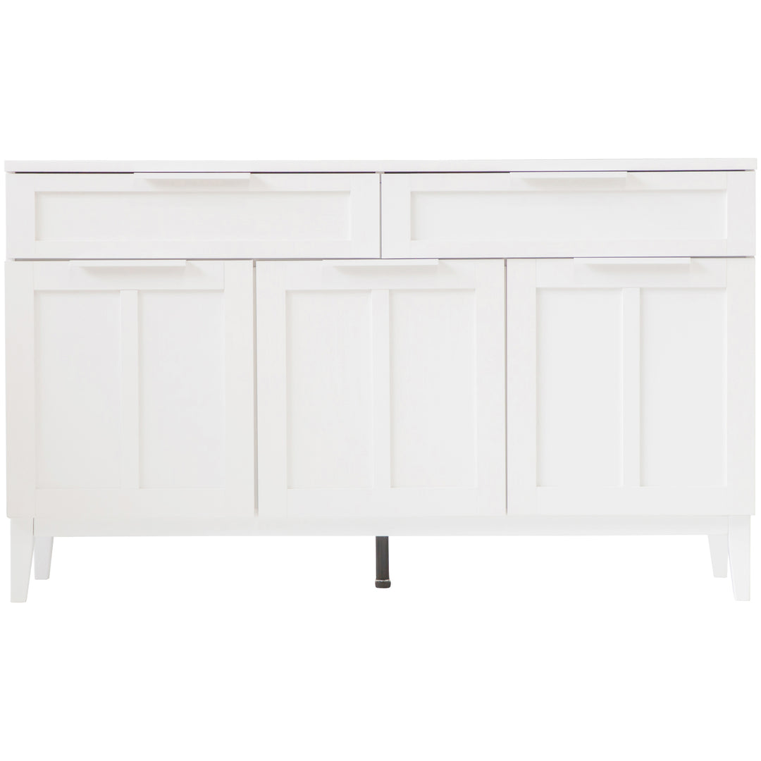 Tenley 2 Drawer 3 Door Sideboard Cabinet - White