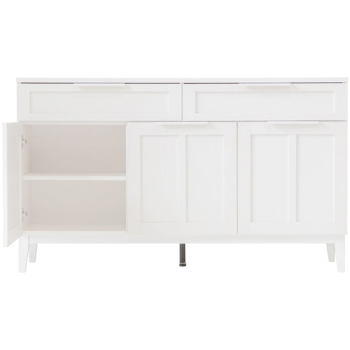 Tenley 2 Drawer 3 Door Sideboard Cabinet - White