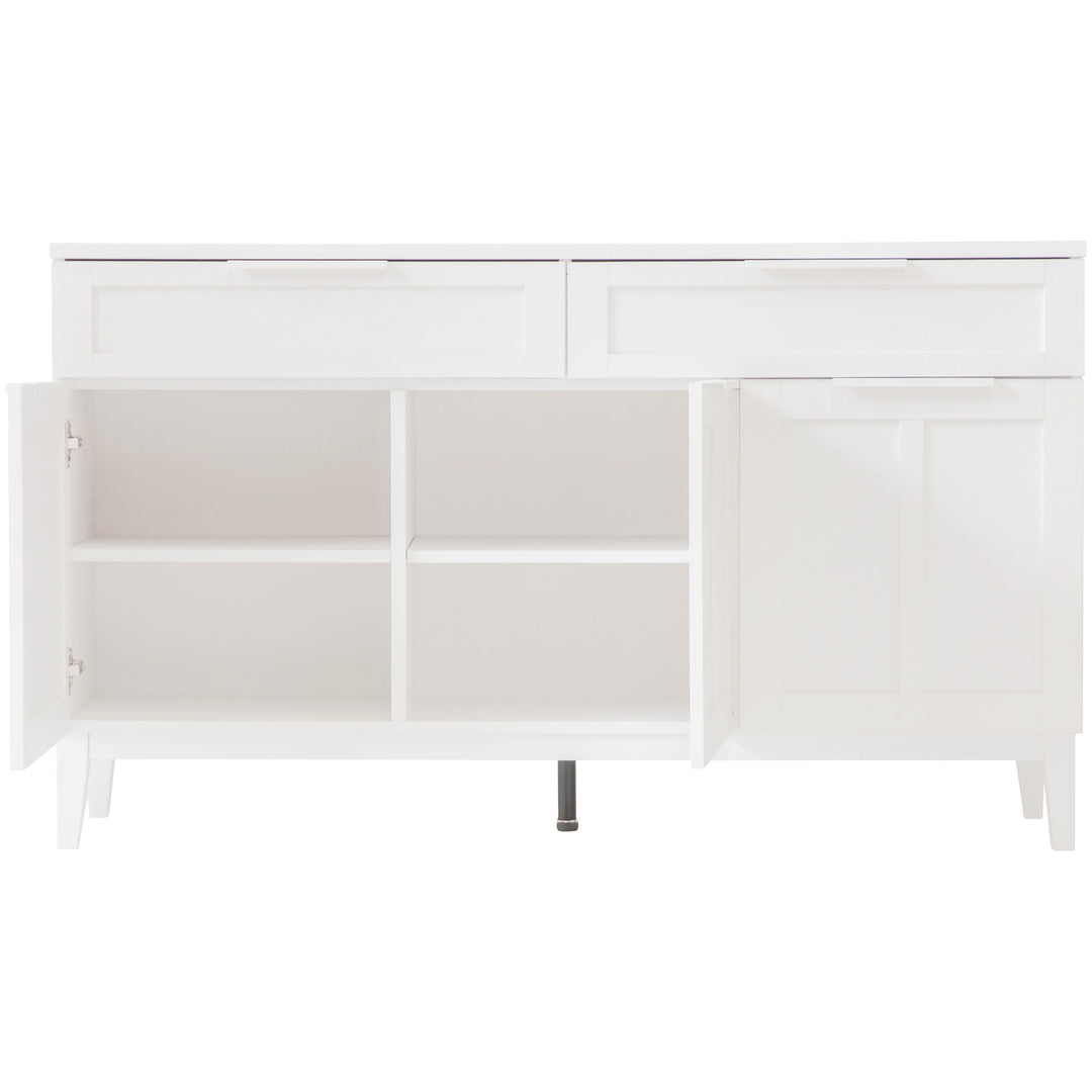 Tenley 2 Drawer 3 Door Sideboard Cabinet - White