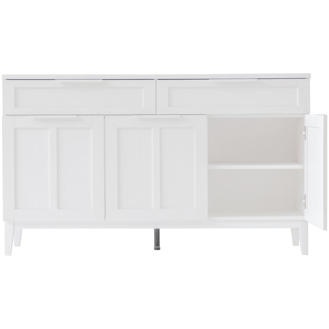 Tenley 2 Drawer 3 Door Sideboard Cabinet - White