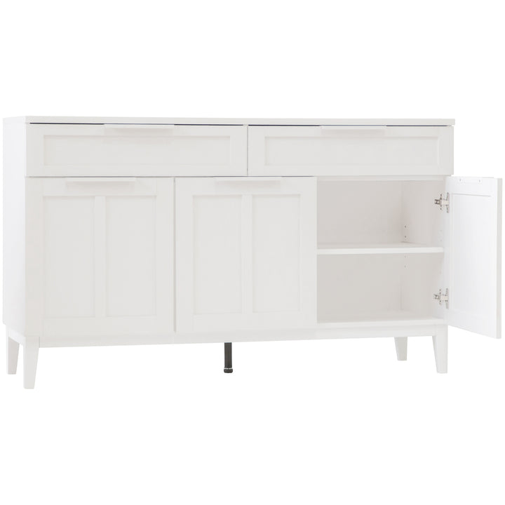 Tenley 2 Drawer 3 Door Sideboard Cabinet - White