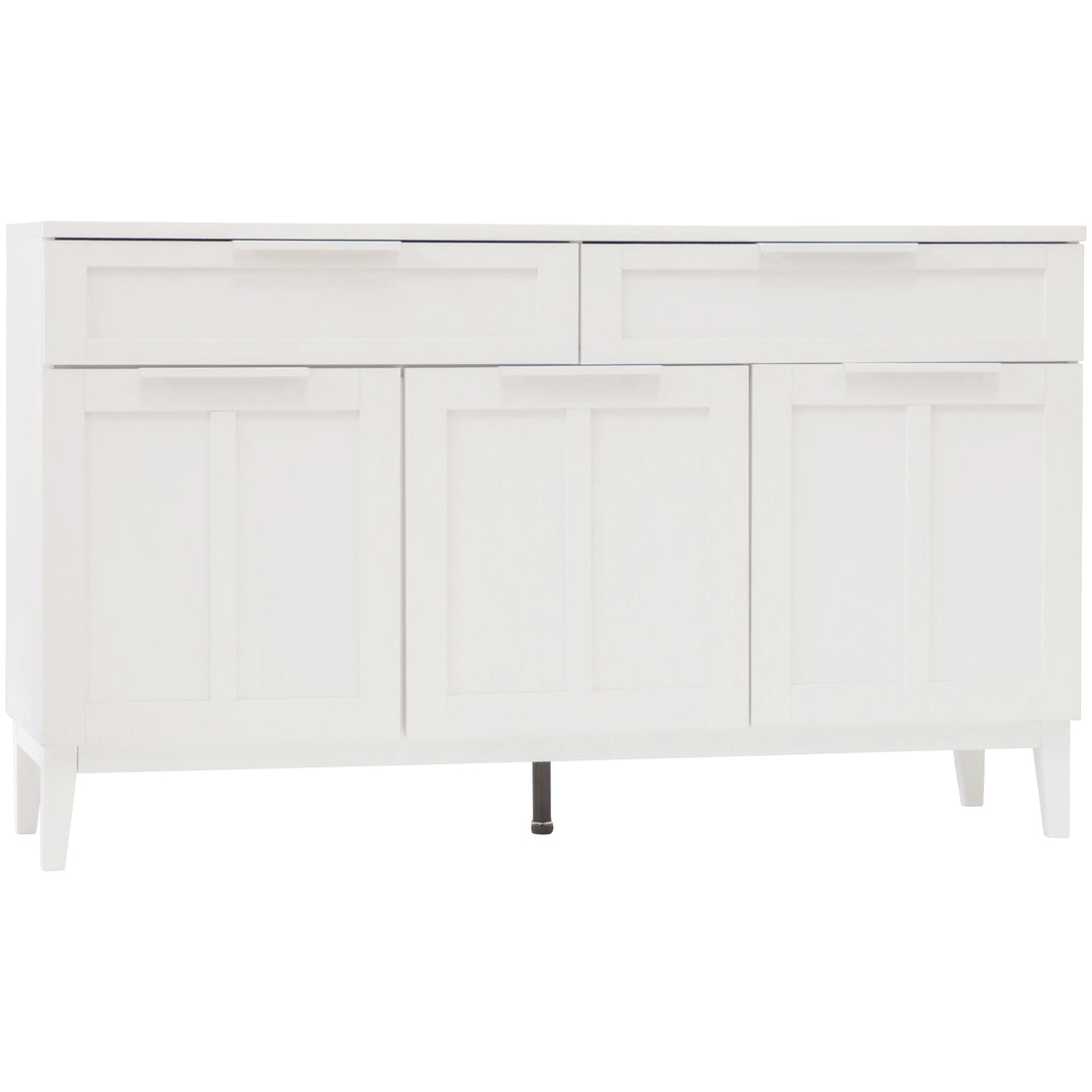 Tenley 2 Drawer 3 Door Sideboard Cabinet - White