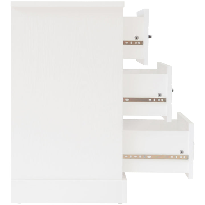 Hamptons 6 Drawer Chest - White