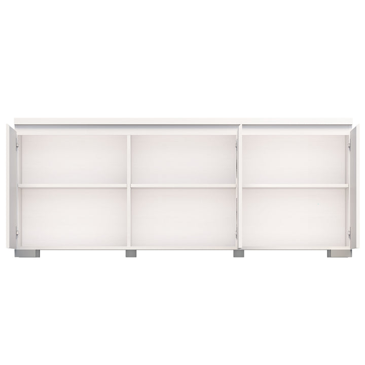 Elara 3 Door Buffet - White