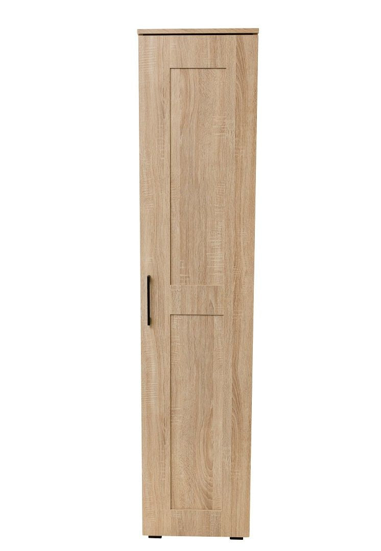 Montreal Cupboard Single Door Tall - Light Sonoma Oak