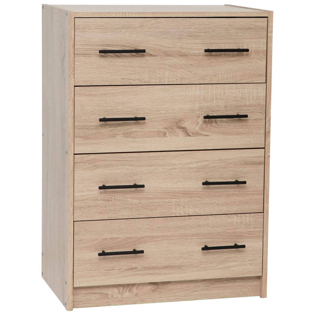 Drawer 4 Chest - Light Sonoma Oak