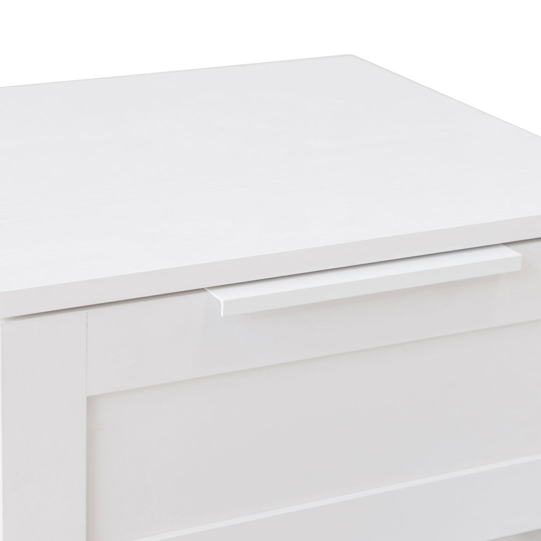 Tenley 2 Drawer Bedside Table - White