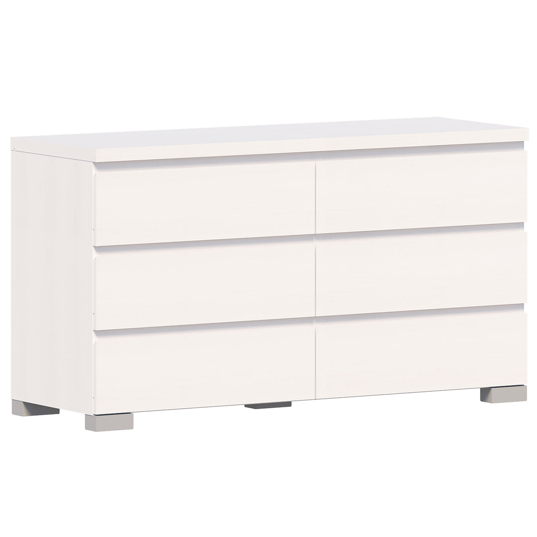 Elara Modern 6 Drawer Dresser: Stylish Storage for Your Bedroom