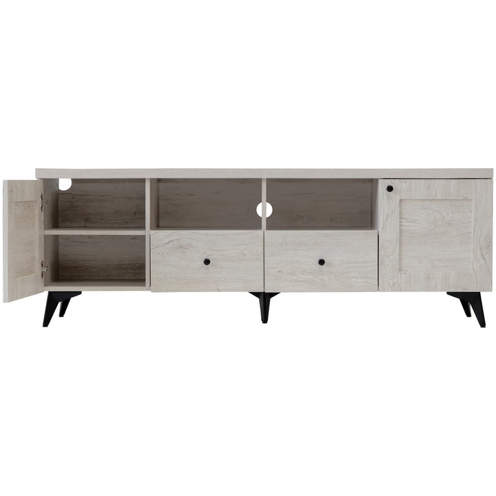 Bayville 2 door 2 drawer Entertainment Unit 160cm