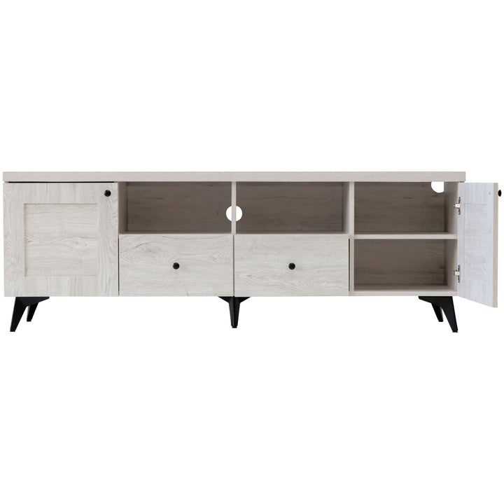 Bayville 2 door 2 drawer Entertainment Unit 160cm