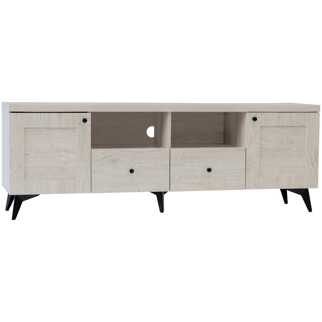 Bayville 2 door 2 drawer Entertainment Unit 160cm