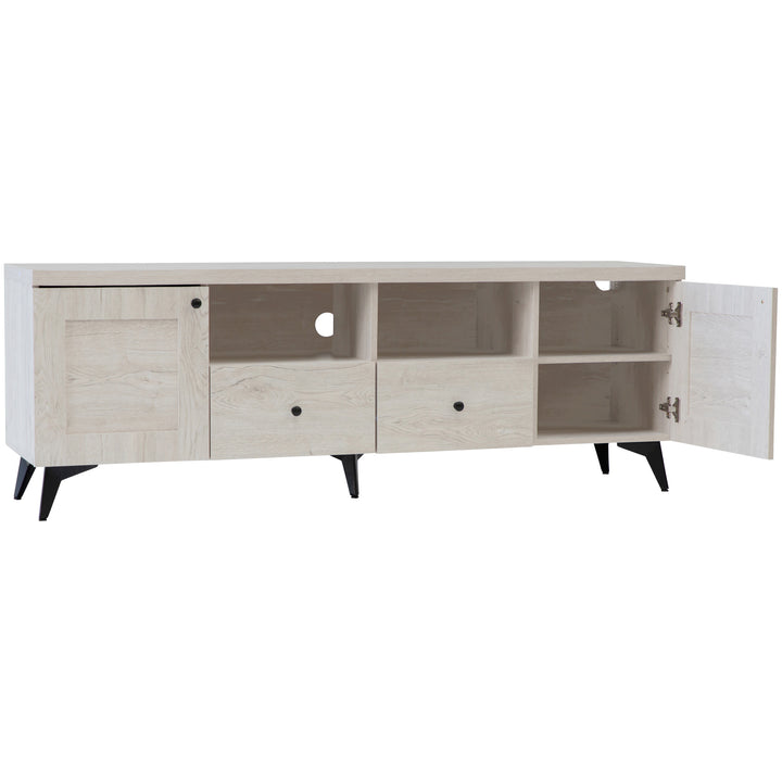 Bayville 2 door 2 drawer Entertainment Unit 160cm