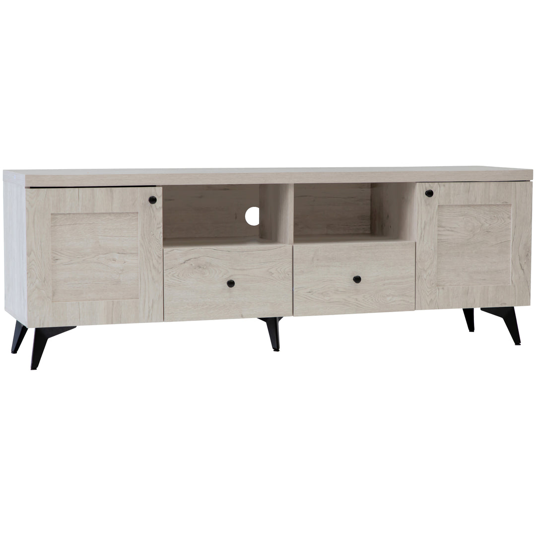 Bayville 2 door 2 drawer Entertainment Unit 160cm