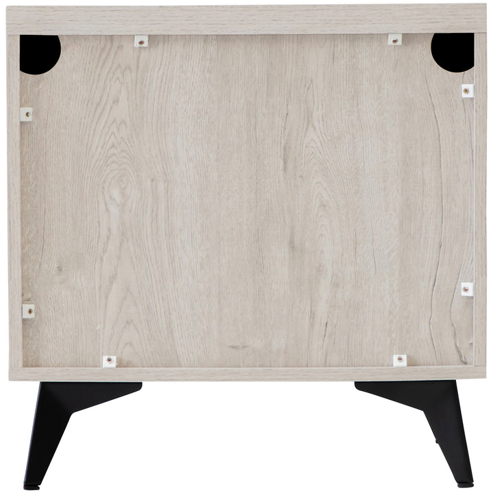 Bayville 2 drawer bedside table