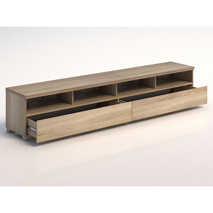 Elara TV Entertainment Unit 2 meter Light Sonoma Oak