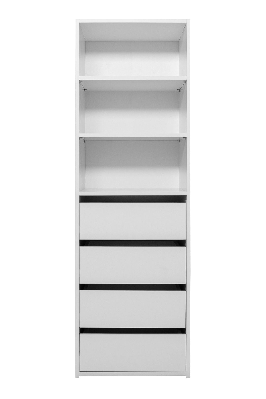 Geneva 3 Shelf/4 Drawer Built-in Wardrobe - Classic