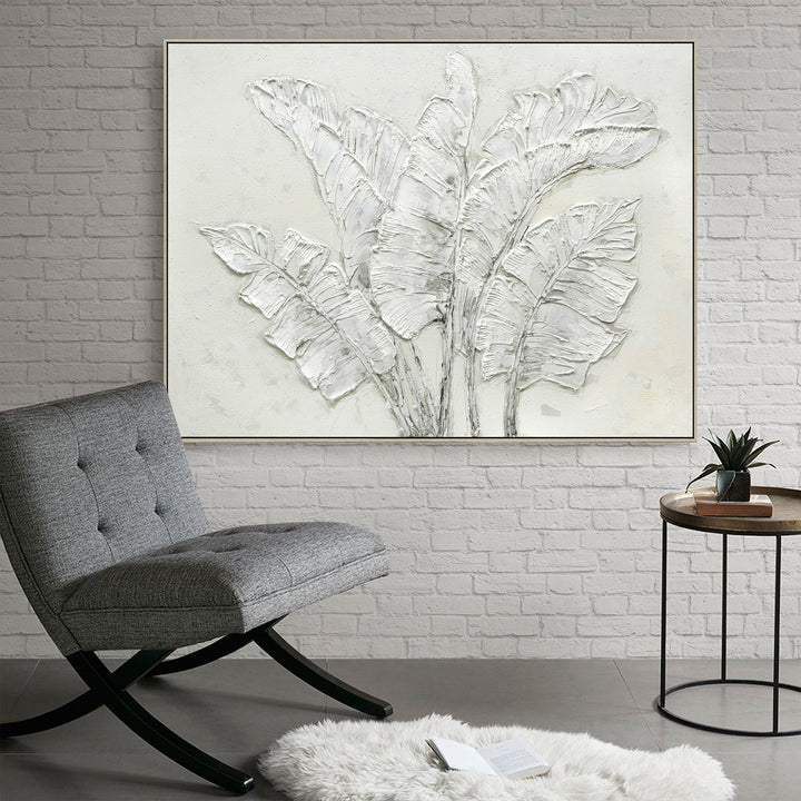 Ethereal Paradise Light Wood Canvas Wall Art 90X120cm