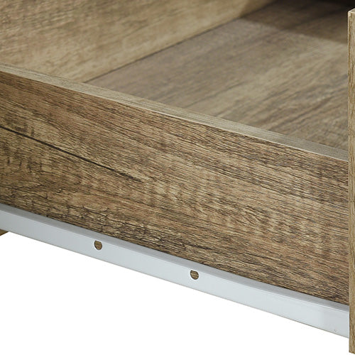 TV Cabinet 3 Storage Drawers Oak Colour