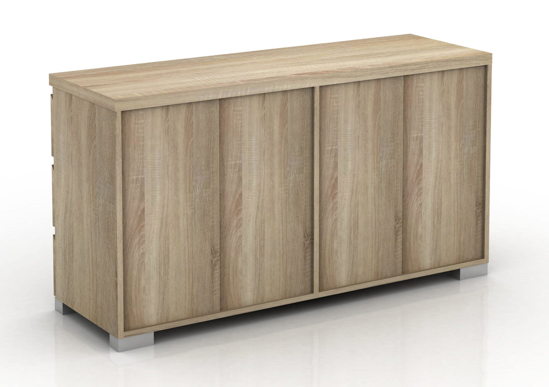 Elara 6 Drawer Storage Chest - Bedroom Sideboard Lowboy 