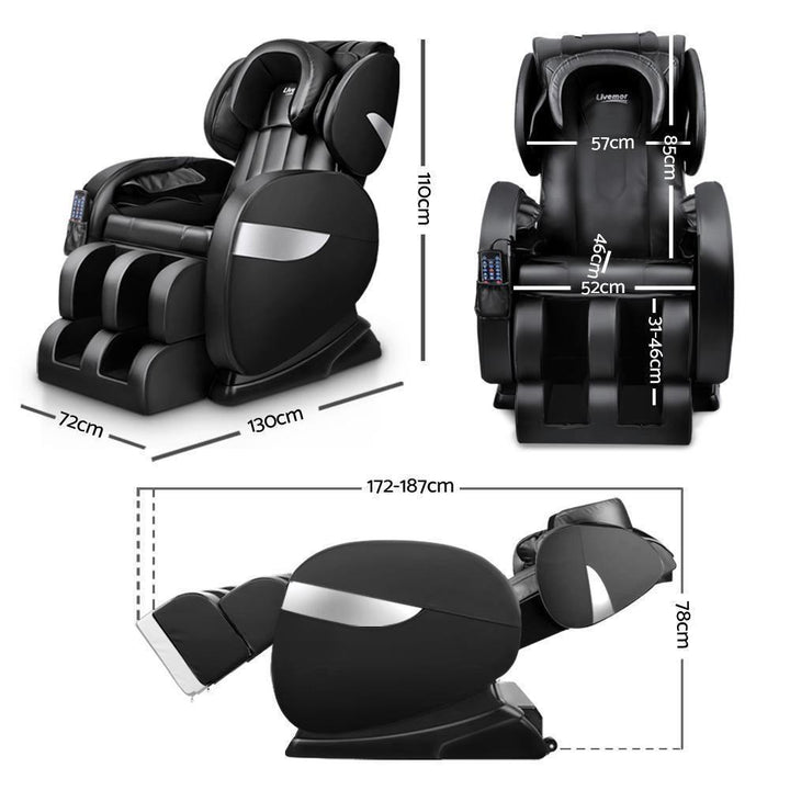 Electric Massage Chair - Black