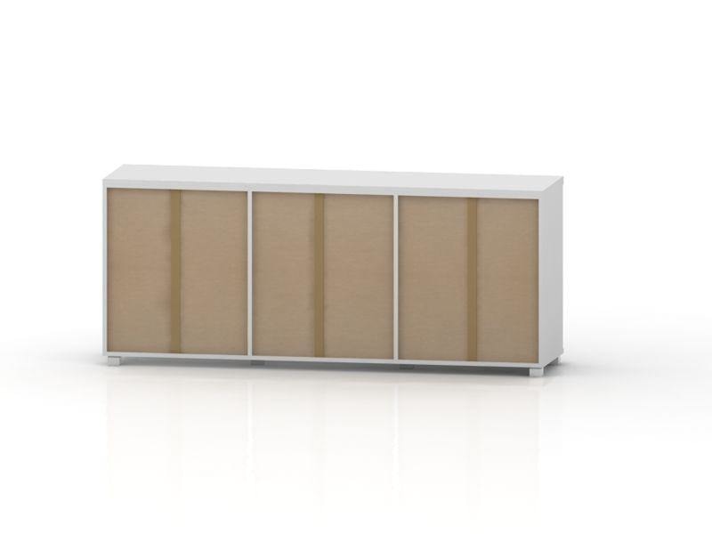 Elisha High Gloss Buffet Unit White