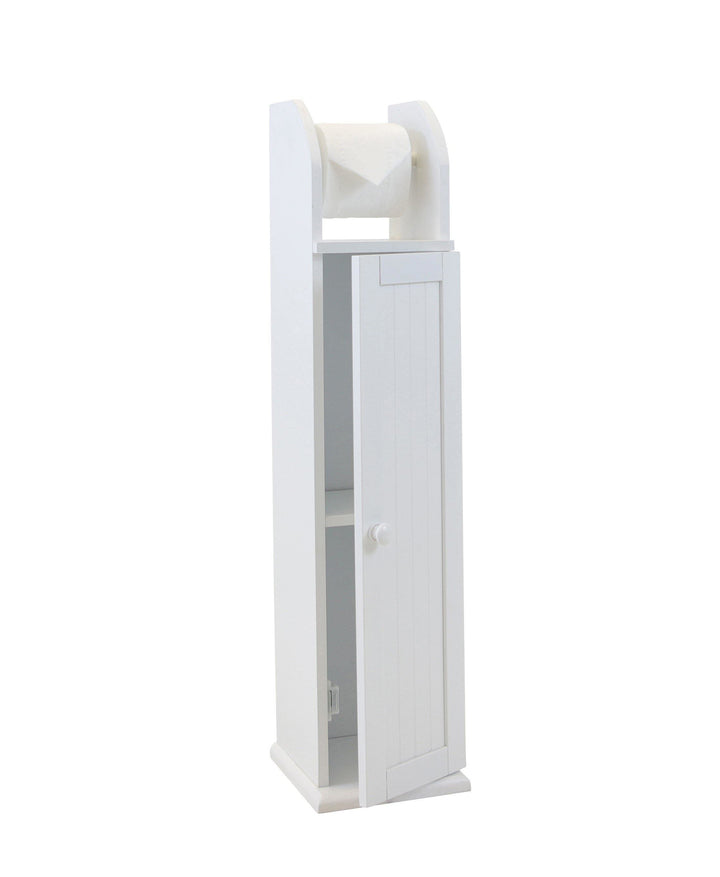 Maine Toilet Roll Organiser Bathroom Storage Cabinet White