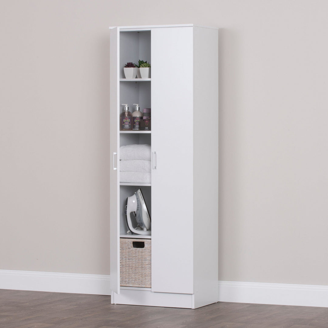 Multi-Purpose Cupboard 5 Tier White