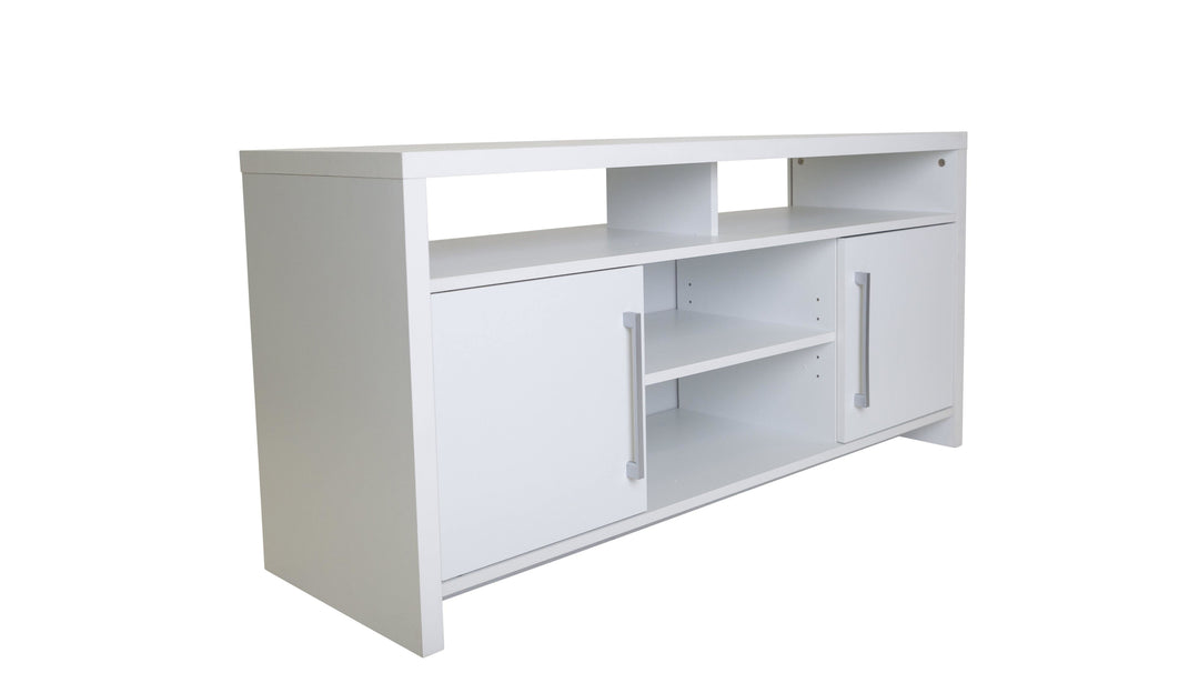 Tarin TV Entertainment Storage Unit Cabinet Stand White