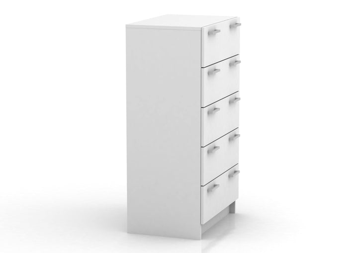 Tribecca 5 Drawer Chest Modern Bedroom Storage Tallboy Unit 